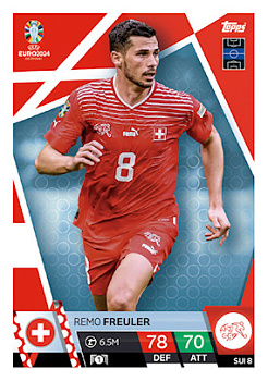 Remo Freuler Switzerland Topps Match Attax EURO 2024 #SUI8